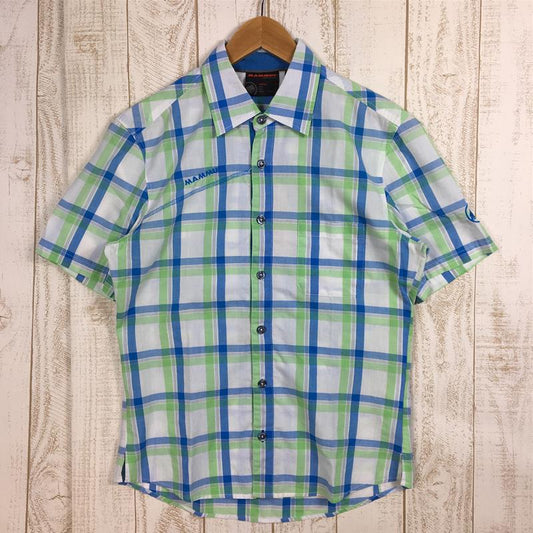 【Men's S ホワイト系】 Mammut ( マムート ) パシフィック クレスト シャツ Pacific Crest Shirt ショートスリーブ 1030-01970 Men's  コットン ショートスリーブシャツ インナー シャツ トップス ウェア