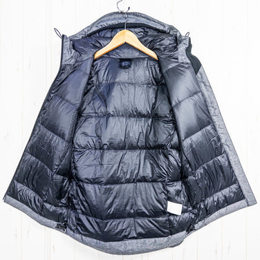 【Men's XS チャコール系】 Millet ( ミレー ) レショー ウォータープルーフ ダウン ジャケット Leschaux WP Down Jacket ダウン MIV0966 Men's ダークグレーヘザー | Dark Grey Heather |6737