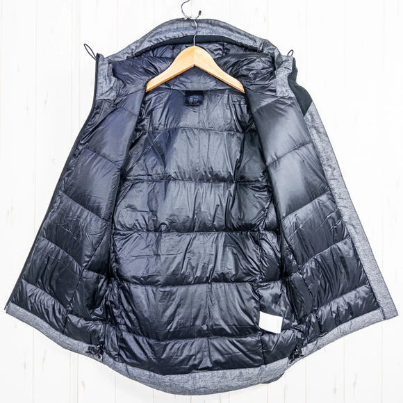【Men's XS グレー系】 Millet ( ミレー ) レショー ウォータープルーフ ダウン ジャケット Leschaux WP Down Jacket ダウン MIV0966 Men's ダークグレーヘザー | Dark Grey Heather |6737