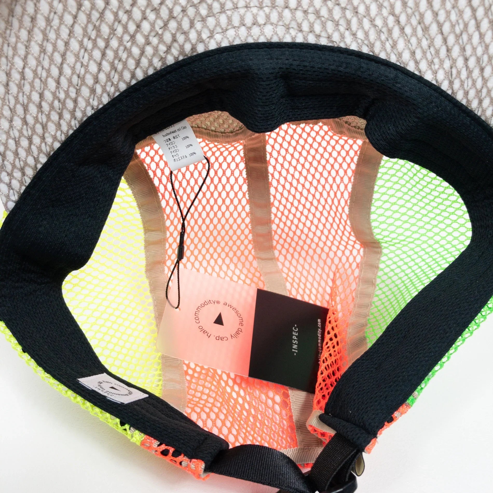 【OneSize ベージュ系】 Halo Commodity ( ハロコモディティ ) バック ウィート コル キャップ Buckwheat Col Cap メッシュキャップ HL-1075 キャップ ヘッドウェア ウェア小物 ウェア - 【公式】2ndGEAR（セカンドギア）Webショップ【登山用品・アウトドア用品専門 買取販売店】