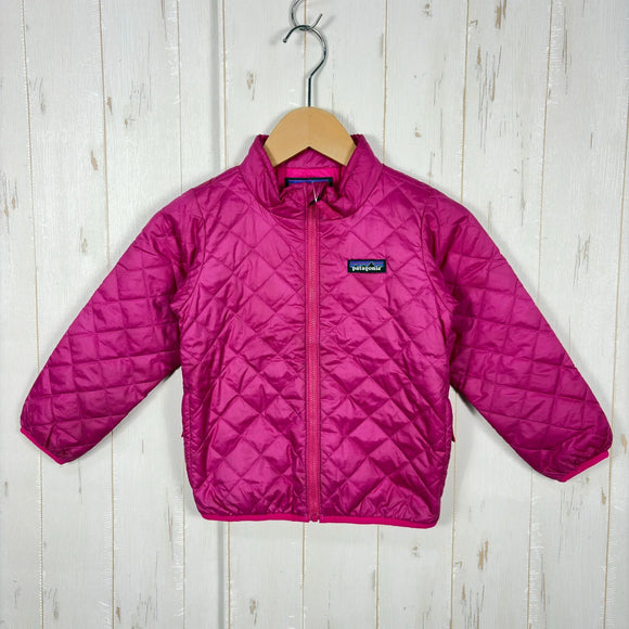 【Boy's 4T ピンク系】 2021 Patagonia ( パタゴニア ) ナノ パフ ジャケット Nano Puff Jacket MYPK 化繊ダウン ウェア トップス アウター ジャケット 化繊インサレーション プリマロフト・ゴールド・インサレーション・