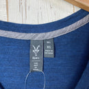 【Women's XS ネイビー系】 Ibex ( アイベックス ) ロングスリーブ メリノ ティー メリノウール ウェア トップス インナー シャツ ロングスリーブTシャツ クルーネック ウール z00056456  ウール ロングスリーブTシャツ クルーネック インナ-3