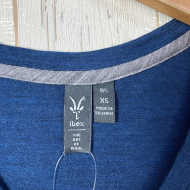 【Women's XS ネイビー系】 Ibex ( アイベックス ) ロングスリーブ メリノ ティー メリノウール ウェア トップス インナー シャツ ロングスリーブTシャツ クルーネック ウール z00056456  ウール ロングスリーブTシャツ クルーネック インナ