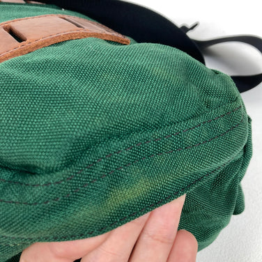 One Size Green Mei (Mountain Equipment, Inc.) Cordura Nylon Hip Bag, Hard-to-Find Nylon Storage Waist Bag (z00054498)