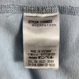 Montbell Wickron Fit Long Sleeve T-Shirt, Women's Size L, Blue. Polyester Crew Neck T-Shirt with Synthetic Fiber. Product Code: z0005407