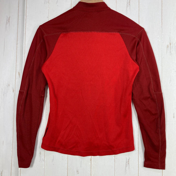 【Women's S レッド系】 Montura ( モンチュラ ) ハーフジップ ロングスリーブティー Half Zip Long Sleeve Tee ポリエステル ウェア トップス インナー シャツ ロングスリーブシャツ 化繊 z00059345  化繊 ロング