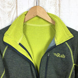 【Men's S グリーン系】 Rab ( ラブ ) ニュークリアス プルオン Nucleus Pull-On グリッド フリース ジャケット QFA-83 International Men's フリース アウター ジャケット トップス ウェア - 【公式】2ndGEAR（セカンドギア）Webショップ【登山用品・アウトドア用品専門 買取販売店】