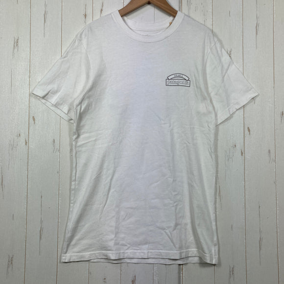 【Unisex XS ホワイト系】 c2010 Patagonia ( パタゴニア ) 大阪 北斎ウェーブ プリント Tシャツ Osaka Hokusai Wave Print T-Shirt 生産終了モデル 入手困難 葛飾北斎 富嶽三十六景 2008～2014年頃 U
