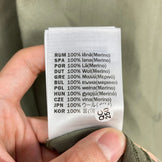 [Men's M Green] Aclima Leisurewool Woven Short Sleeve Shirt 105980 25 Ranger Green z00058205 25 R