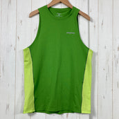 【Men's XS グリーン系】 2012 Patagonia ( パタゴニア ) エアフロー タンク Air Flow Tank ポリエステル ウェア トップス インナー シャツ タンクトップ ノースリーブシャツ z00059975 タンクトップ ノースリーブシャ