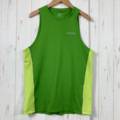 【Men's XS グリーン系】 2012 Patagonia ( パタゴニア ) エアフロー タンク Air Flow Tank ポリエステル ウェア トップス インナー シャツ タンクトップ ノースリーブシャツ z00059975 タンクトップ ノースリーブシャ