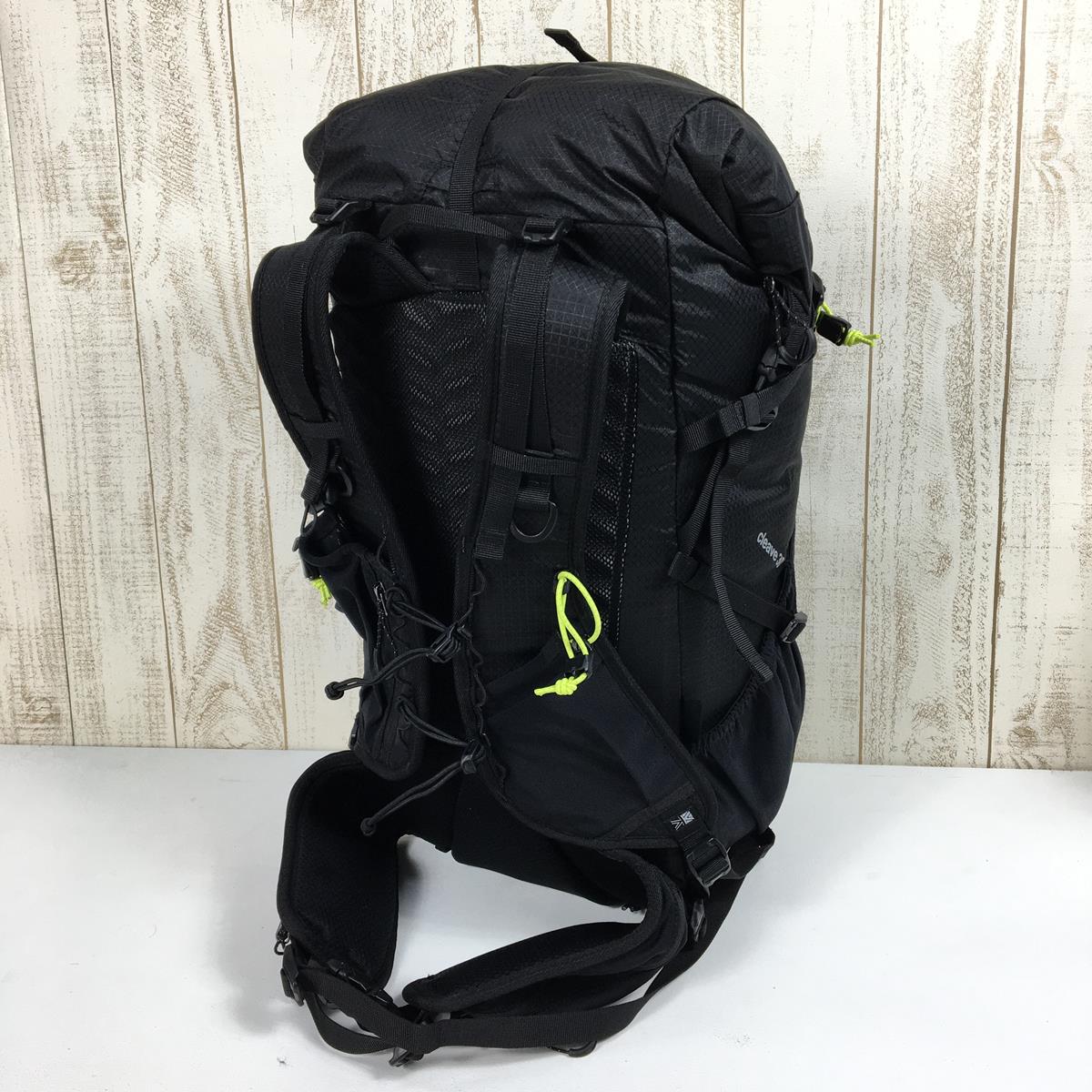 [OneSize 黑色] Karrimor Cleave 30 中号背包背包 501142 容量 [30L-54L] 背包袋存储