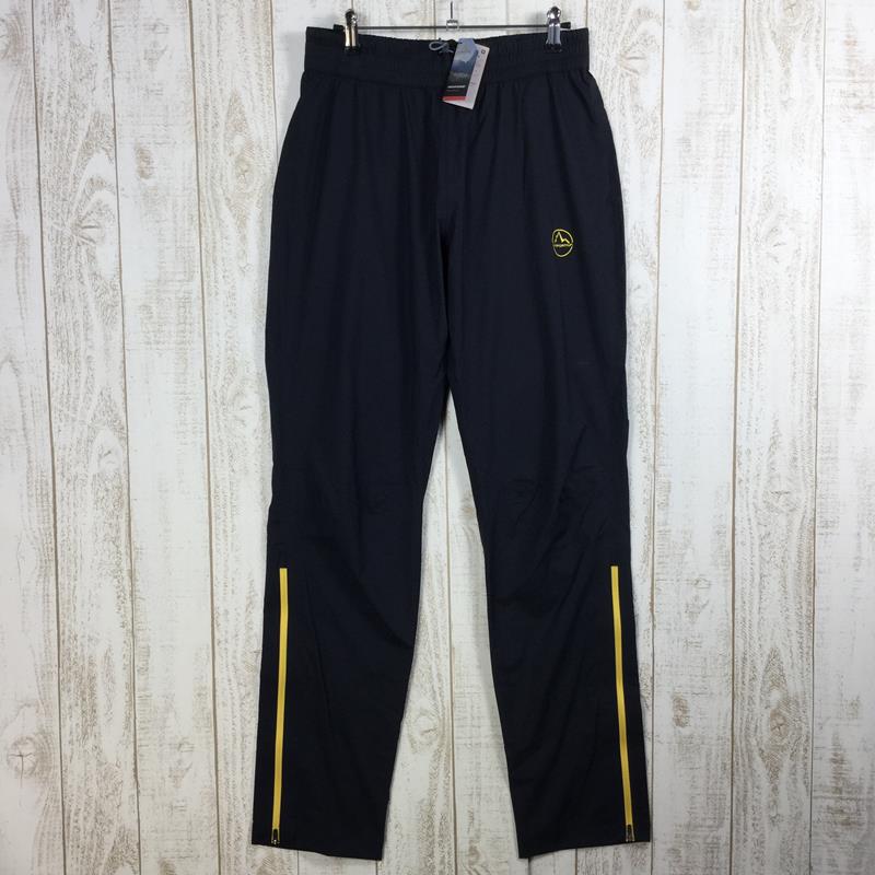 【Men's S ブラック系】 La Sportiva ( ラ・スポルティバ ) ドリズル オーバーパンツ Drizzle Overpant 2.5層防水 ストレッチ レインパンツ P46 International Men's  レインシェル ロングパンツ ボトム