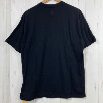 【Unisex M ブラック系】 Hereness（ヒアネス） オールタイム ウール ティーシャツ All Time Wool T-Shirt ウール ウェア トップス インナー シャツ ショートスリーブTシャツ クルーネック ウール z00057192  ウール シ - 0