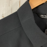 【Men's M ブラック系】 Arcteryx ( アークテリクス ) スカイライン シャツ ショートスリーブ シャツ Skyline SS Shirt ポリエステル ウェア トップス インナー シャツ ショートスリーブシャツ 化繊 z00059594  化繊 シ
