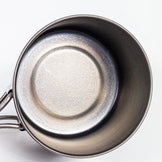 One Size Gray Evernew Demitasse 220 FH Ti Titanium Cookware Cup/Mug/Tumbler (z00053439)