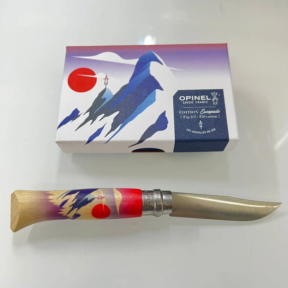 【OneSize グレー系】 Opinel ( オピネル ) エディションⅢ エスカパード エレベーション OPINEL Edition III Escapade Elevation 41601 z00056920  ナイフ 刃物 キャンピングギア