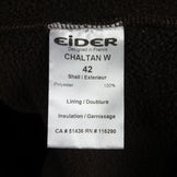 【Women's 42 ブラウン系】 Eider ( エイダー ) チャルテン W Chaltan W ポリエステル Women's ポーラテック フリース アウター ジャケット トップス ウェア - 【公式】2ndGEAR（セカンドギア）Webショップ【登山用品・アウトドア用品専門 買取販売店】