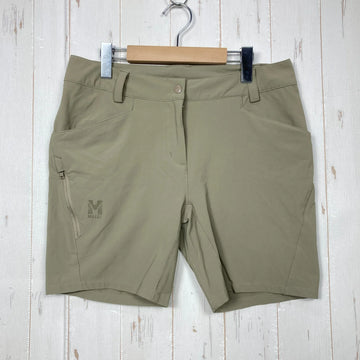 【Women's 38 ベージュ系】 Millet ( ミレー ) トレッカー ストレッチ ショーツ II TREKKER STRETCH SHORT II ナイロン ウェア ボトムス ショーツ ショートパンツ ソフトシェル z00060481  ソフトシェル ショーツ