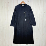 【Women's M ブラック系】 And Wander ( アンドワンダー ) コットン ウール スウェット ワンピース Cotton Wool Sweat Dress ウール混 日本製 コットン ウェア ドレス ワンピース z00061131  ドレス ワンピース