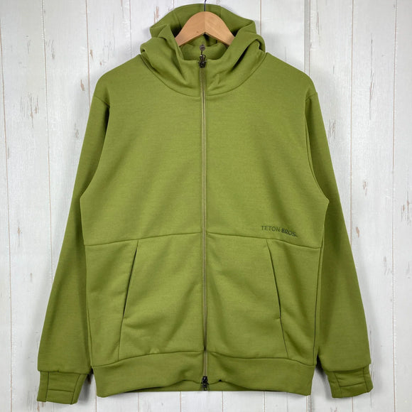 【Men's S グリーン系】 Teton Bros ( ティートンブロス ) オクタ フリース ジップ フーディ OCTA Fleece Zip Hoody ポリエステル ウェア トップス アウター ジャケット フリース Teijin Octa ( 帝人オクタ )