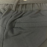 Men's Small Black Millet Monte Rosa Pants, Nylon Softshell Long Pants (z00054693).