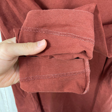 【Men's M ブラウン系】 Montbell ( モンベル ) ウォッシュアウト コットン ロングスリーブT Men's Washed Out Cotton Long Sleeve T Men's スパイラル スランテックカフ UVカット コットン ウェア トッ