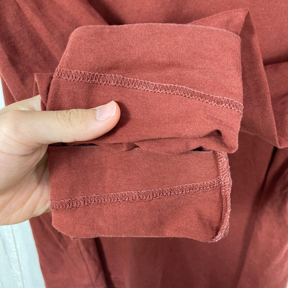 【Men's M ブラウン系】 Montbell ( モンベル ) ウォッシュアウト コットン ロングスリーブT Men's Washed Out Cotton Long Sleeve T Men's スパイラル スランテックカフ UVカット コットン ウェア トッ