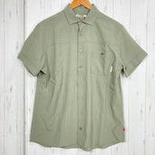 【Men's M グリーン系】 Aclima ( アクリマ ) レジャーウール ウーヴェン ショートスリーブ シャツ LEISUREWOOL WOVEN SHORT SLEEVE SHIRT 105980 25 Ranger Green z00058205 25 R