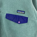 【Men's M ブルー系】 1999 Patagonia ( パタゴニア ) シンチラ スナップT プルオーバー Synchilla Snap-T Fleece Pullover Mineral Blue / Blueberry 生産終了モデル 入手困難 ポリエ-9