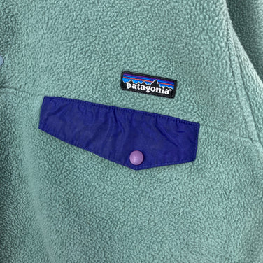 【Men's M ブルー系】 1999 Patagonia ( パタゴニア ) シンチラ スナップT プルオーバー Synchilla Snap-T Fleece Pullover Mineral Blue / Blueberry 生産終了モデル 入手困難 ポリエ