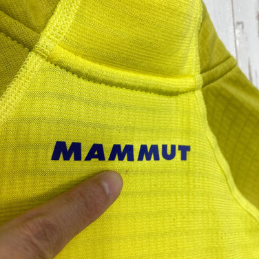 【Women's S イエロー系】 Mammut ( マムート ) イリニザ ジップ ティー Illiniza Zip-T ポリエステル ウェア トップス インナー シャツ ショートスリーブシャツ 化繊 ポーラテック・パワーグリッド z00054177  化繊 ショート