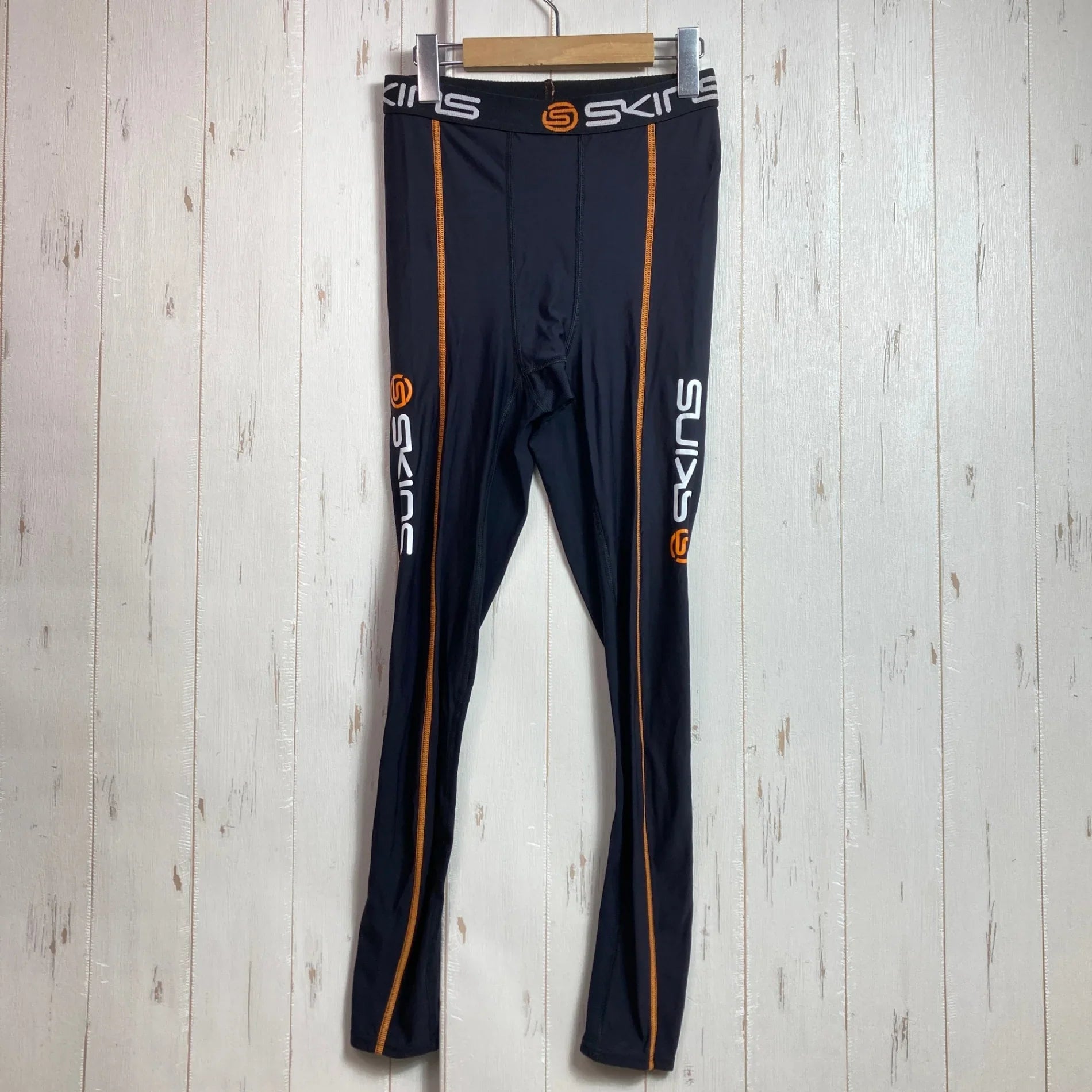 Men's M ブラック系】 Skins ( スキンズ ) スポーツ ロングタイツ