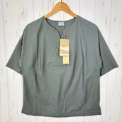 【Women's M グレー系】 Houdini ( フーディニ ) ウィメンズ コスモ トップ W's Cosmo Top 138724 GEYSER GREY z00055966 GEYSER GREY 化繊 ショートスリーブTシャツ クルーネック インナー シャ