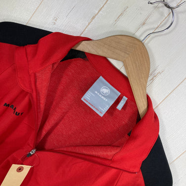 【Men's S レッド系】 Mammut ( マムート ) パフォーマンス サーマル ジップ ロングスリーブ ポリエステル ウェア トップス インナー シャツ ロングスリーブシャツ 化繊 z00059468  化繊 ロングスリーブシャツ インナー シャツ トップ