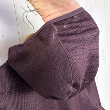 【Men's M パープル系】 Mountain Hardwear ( マウンテンハードウェア ) エア メッシュ フーディ Air Mesh Hoody ポリエステル ウェア トップス アウター ジャケット フリース Teijin Octa ( 帝人オクタ ) z