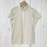 【Women's S アイボリー系】 Marmot ( マーモット ) ショートスリーブ ハーフジップ シャツ ポリエステル ウェア トップス インナー シャツ ショートスリーブシャツ 化繊 z00059206  化繊 ショートスリーブシャツ インナー シャツ トップス