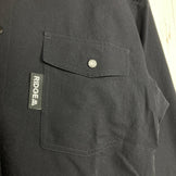 Ridge Mountain Gear 女士小号黑色聚酯纤维基础款长袖衬衫，黑色海军蓝。涤纶。包含上衣和内衣。