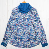 【Men's L ブルー系】 Jolly Gear（ジョリーギア） トリプルクラウン ボタンダウン ロングスリーブ TRIPLE CROWN BUTTON DOWN LONG SLEEVE Blue Garden ポリエステル ウェア トップス インナー シャツ - 【公式】2ndGEAR（セカンドギア）Webショップ【登山用品・アウトドア用品専門 買取販売店】