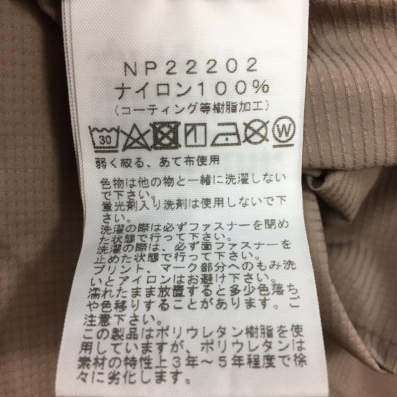 【Men's XL ベージュ系】 The North Face ( ザ・ノースフェイス ) スワローテイル フーディ Swallowtail Hoodie ウィンドシェル ジャケット NP22202 Asian Men's  ウィンドシェル アウター ジャケット トッ