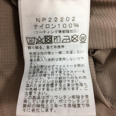 【Men's XL ベージュ系】The North Face ( ザ ノースフェイス ) スワローテイル フーディ Swallowtail Hoodie ウィンドシェル ジャケット NP22202 Asian Men's ウィンドシェル アウター ジャケット トップス ウェア - 【公式】2ndGEAR（セカンドギア）Webショップ【登山用品・アウトドア用品専門 買取販売店】