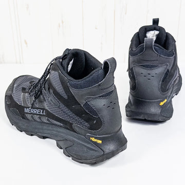 【Men's 29.0cm ブラック系】 Merrell ( メレル ) モアブ スピード 2 ミッド ゴアテックス MOAB SPEED 2 MID GORE-TEX フットウェア トレッキングブーツ z00053317  トレッキングブーツ フットウェア - 0