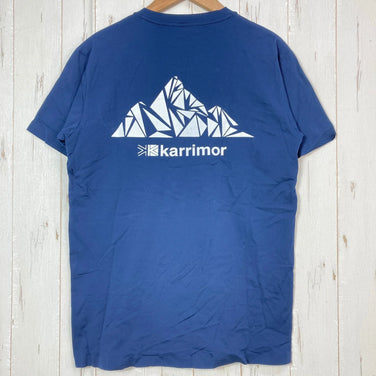 【Men's S ネイビー系】 Karrimor ( カリマー ) クイック ドライ ショート スリーブ ティー quick dry short sleeve tee ナイロン ウェア トップス インナー シャツ ショートスリーブシャツ 化繊 z00055235