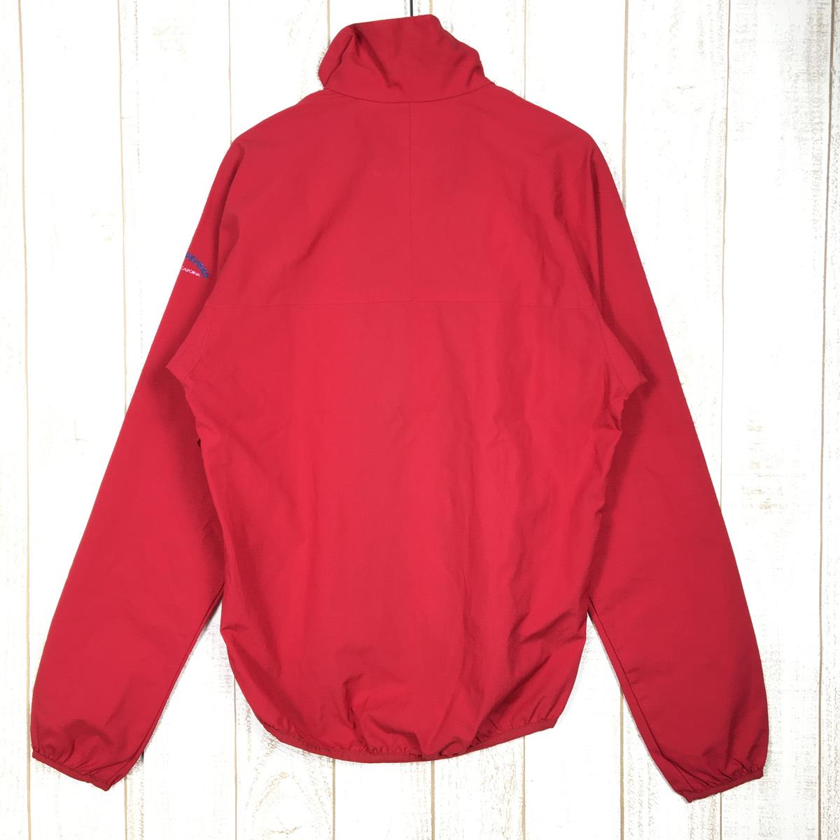 [Men's S Red] Patagonia Velocity Shell Burnt Chili Windshell Jacket Discontinued Model Hard to Find Uniform 24100 International Men's Burnt