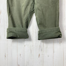 【Men's S グリーン系】 Gramicci ( グラミチ ) クロップド クライミングパンツ Cropped Climbing Pant 生産終了モデル 入手困難 ウェビングベルト ガゼットクロッチ コットン ウェア ボトムス ショーツ ショートパンツ コット-6