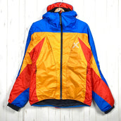 【Men's S オレンジ系】 2016 Montura ( モンチュラ ) トライデント ジャケット Trident Jacket マルチカラー 生産終了モデル 入手困難 化繊ダウン ウェア トップス アウター ジャケット 化繊インサレーション プリマロフト・ゴー