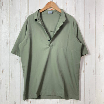 【Men's XS グリーン系】 Houdini ( フーディニ ) コスモシャツ Cosmo Shirt ポリエステル ウェア トップス インナー シャツ ショートスリーブシャツ 化繊 z00054818  化繊 ショートスリーブシャツ インナー シャツ トップス - 0