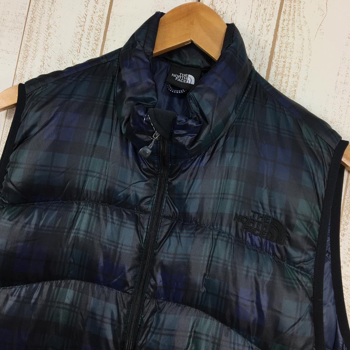 【Men's S ネイビー系】 The North Face ( ザ・ノースフェイス ) ノベルティー アコンカグア ベスト Novelty Aconcagua Vest 光電子ダウン 生産終了モデル 入手困難 ND18074 Asian Men's  ダウンインサ