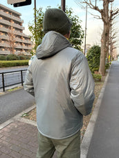 【Men's L グレー系】 Wildthings ( ワイルドシングス ) リバーシブル ビレイ ジャケット Reversible Belay Jacket WT24120SK YEL×CGY z00056190 YEL×CGY 化繊インサレーション アウター