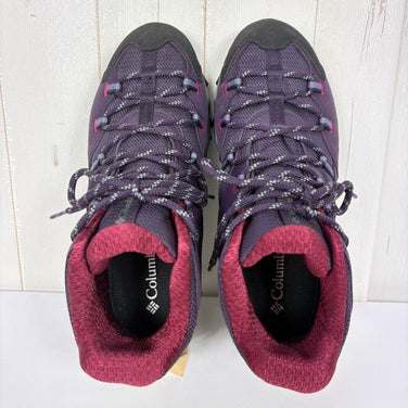 【Women's 24.5cm パープル系】 Columbia ( コロンビア ) セイバー シックス ミッド アウトドライ ウィメンズ Saber VI Mid OutDry Women's 506 Dark Plum / Wild Fuchsia OutDry / Techl